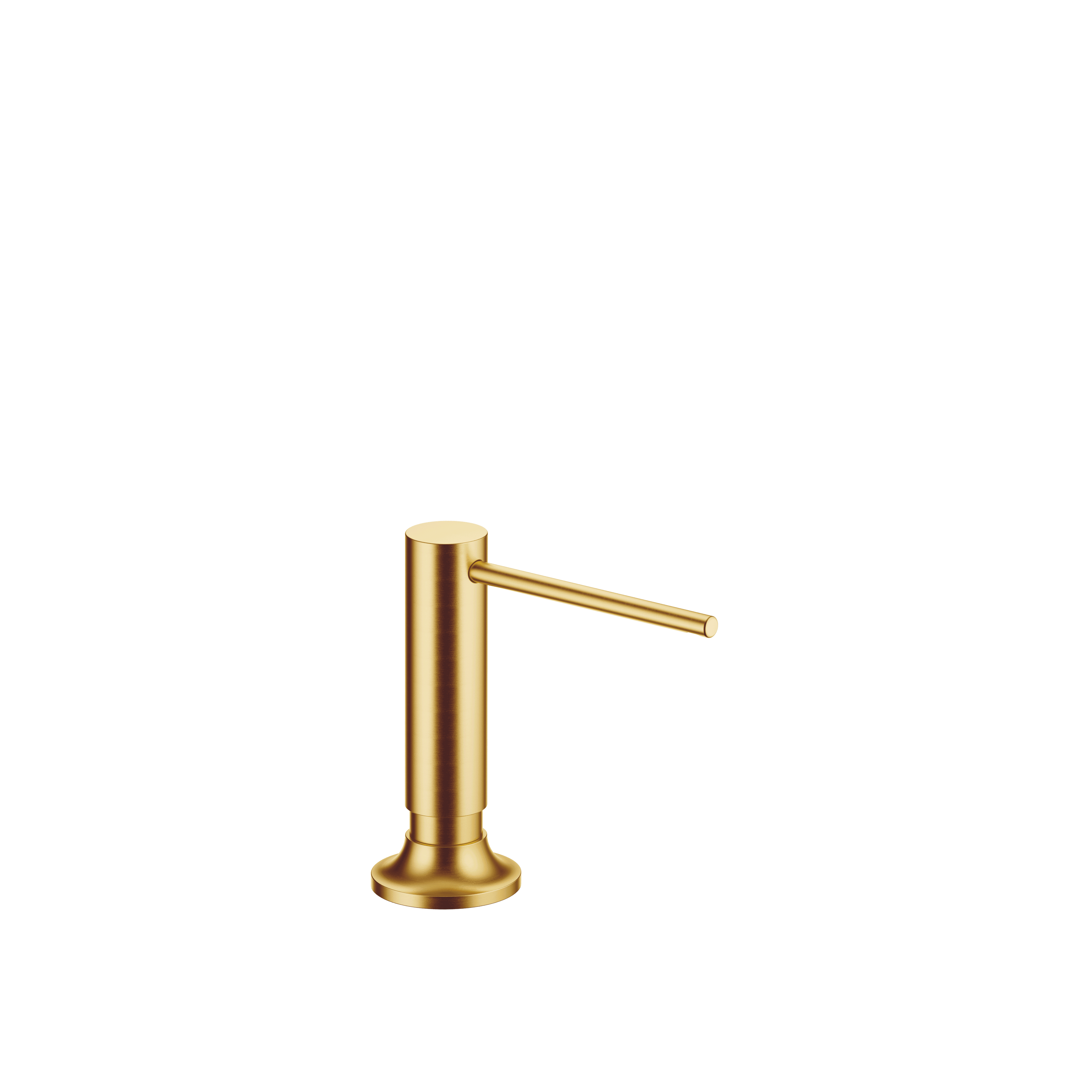 VAIA Dispenser with rosette in Brushed Durabrass (23kt Gold)