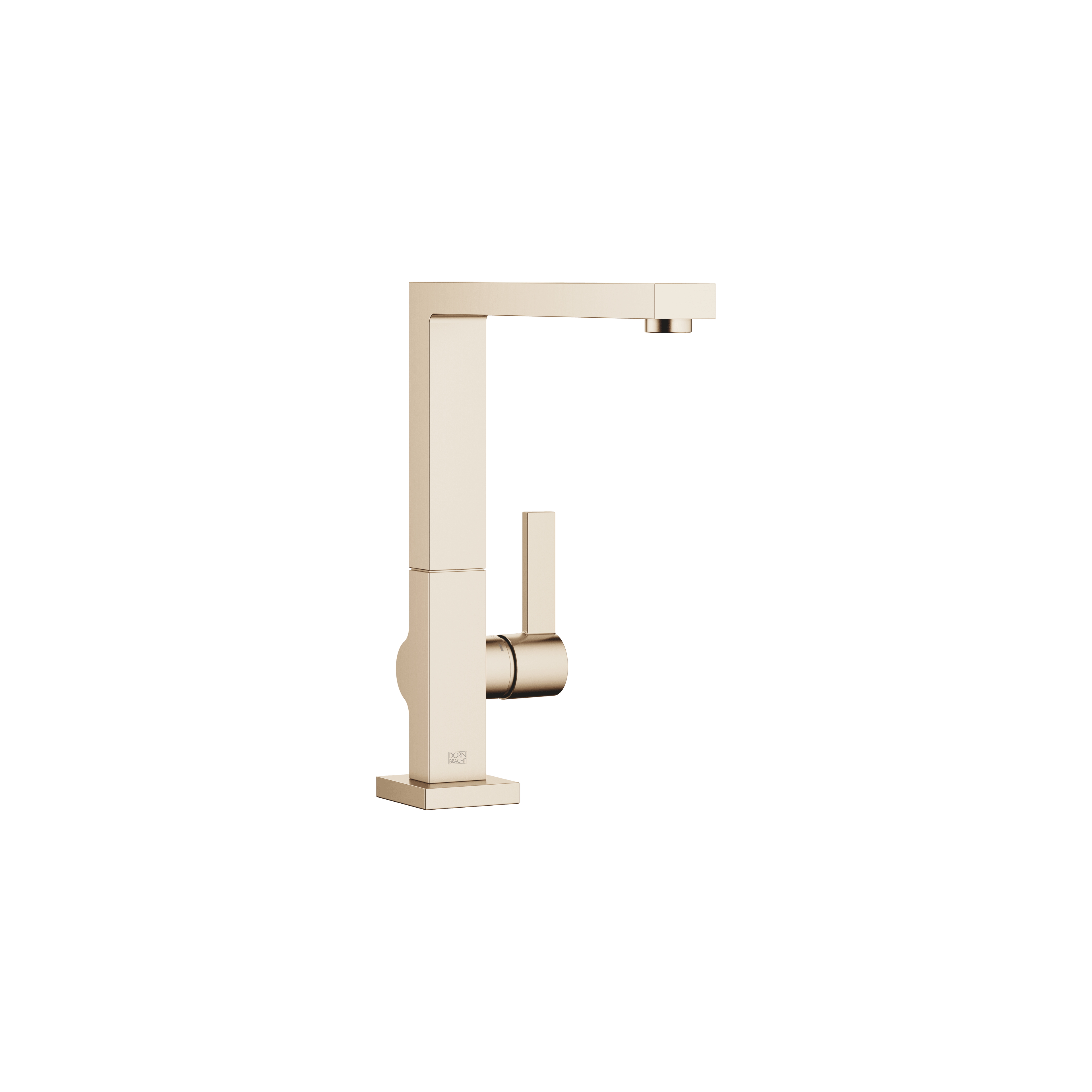 LOT Single-lever mixer for rinsing/Profi spray in Brushed Champagne (22kt Gold)
