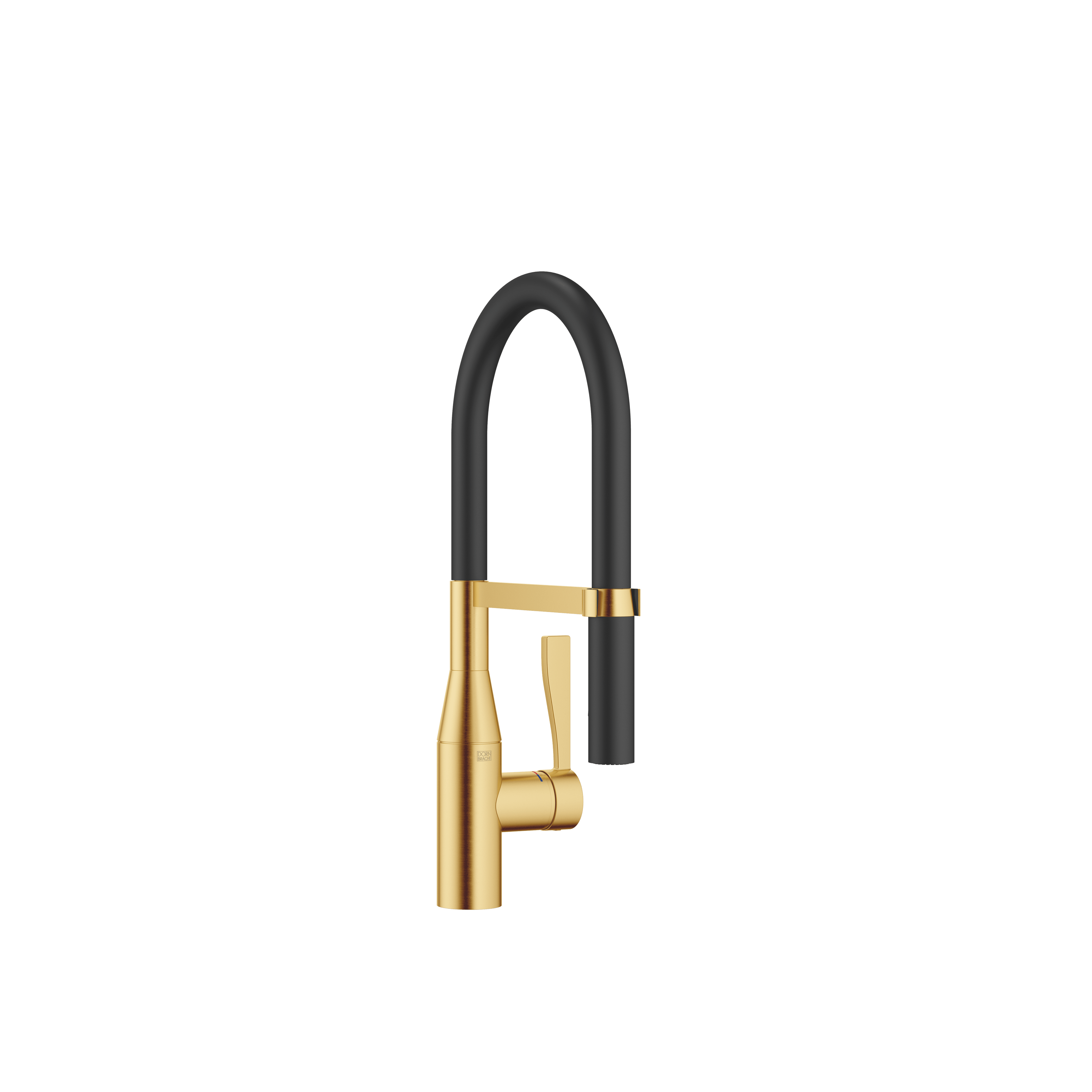 SYNC Profi single-lever mixer in Brushed Durabrass (23kt Gold)