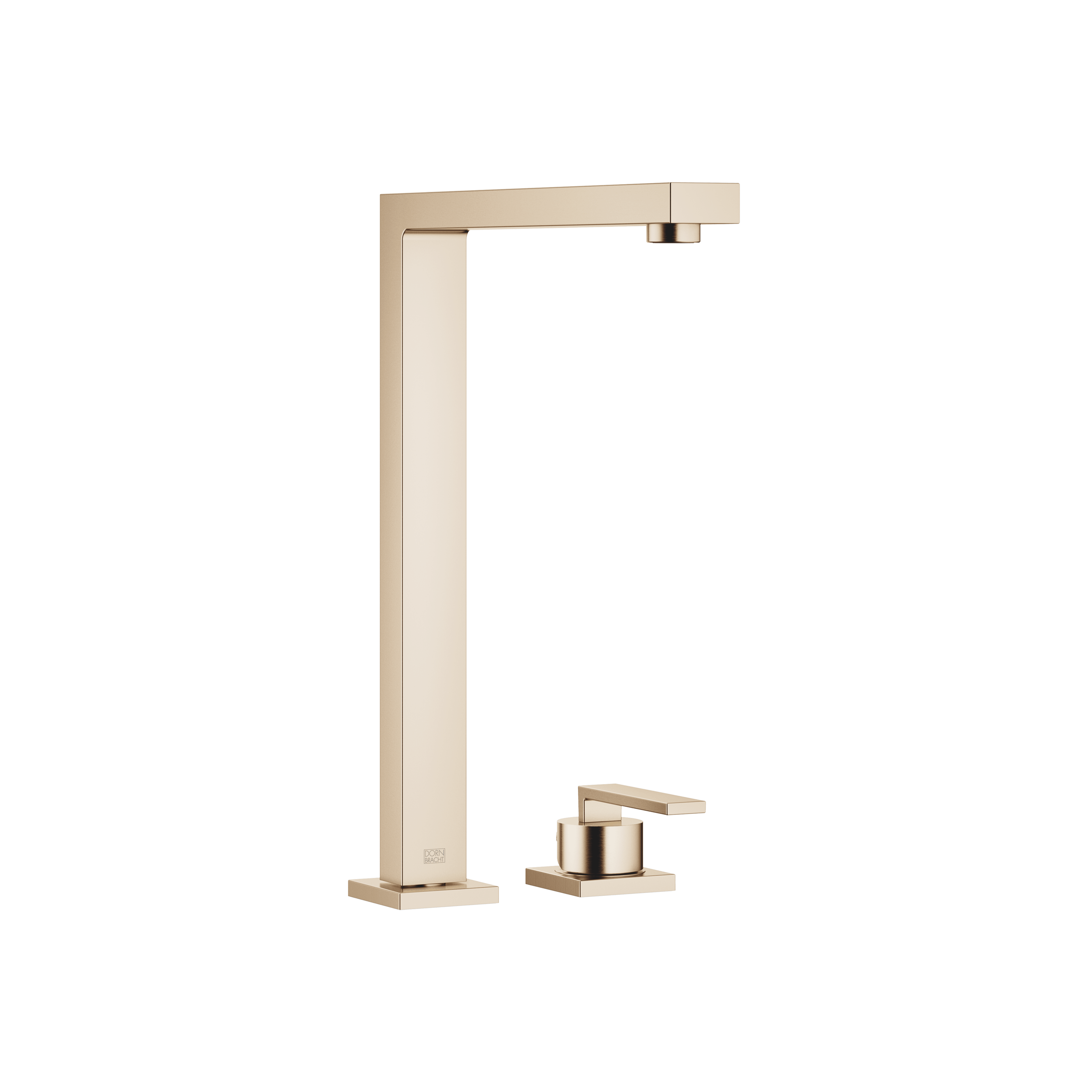 LOT Two-hole mixer with individual rosettes in Brushed Champagne (22kt Gold)