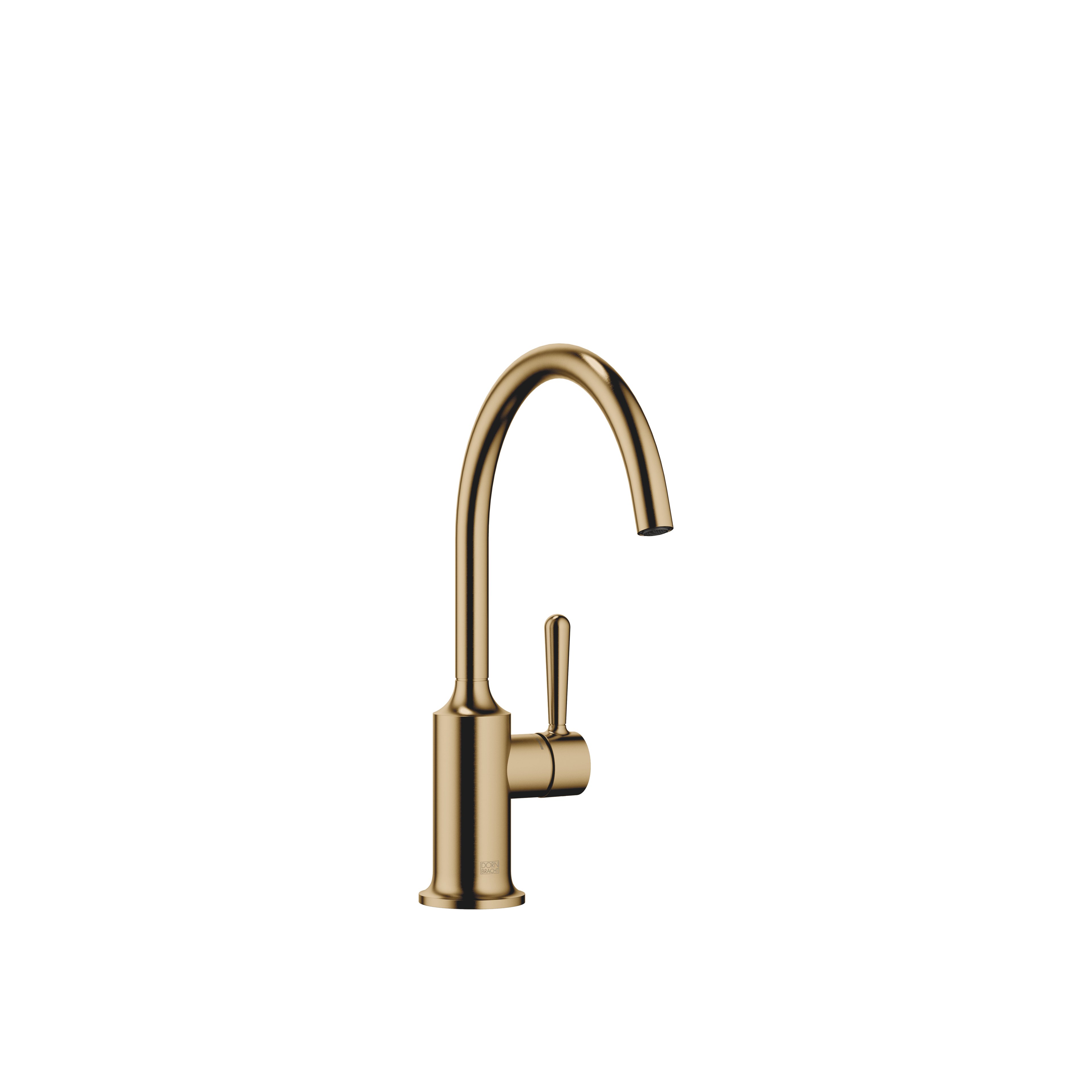 VAIA Single-lever mixer for rinsing/Profi spray in Brushed Dark Brass (PVD)