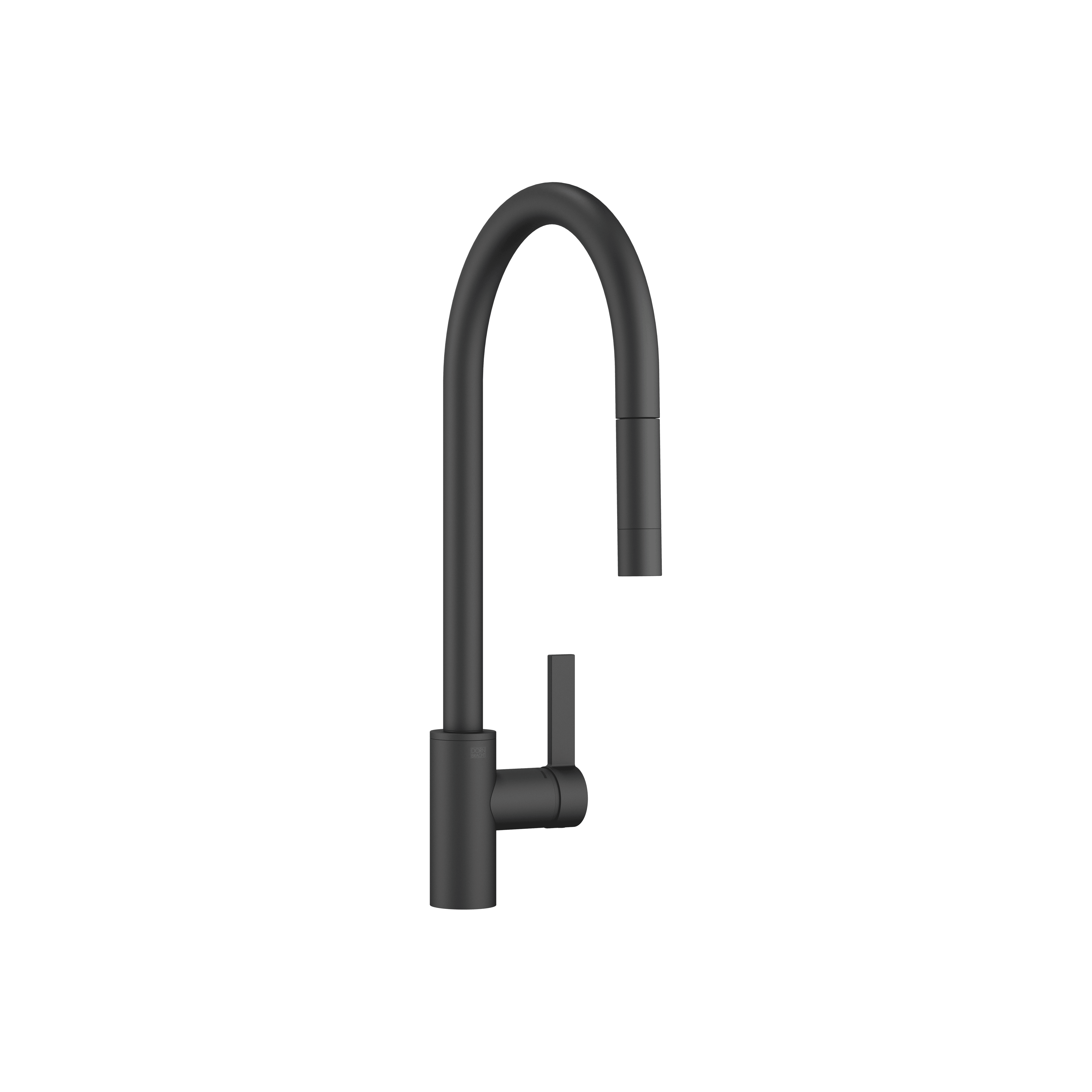TARA ULTRA Single-lever mixer Pull-down with spray function in Matte Black