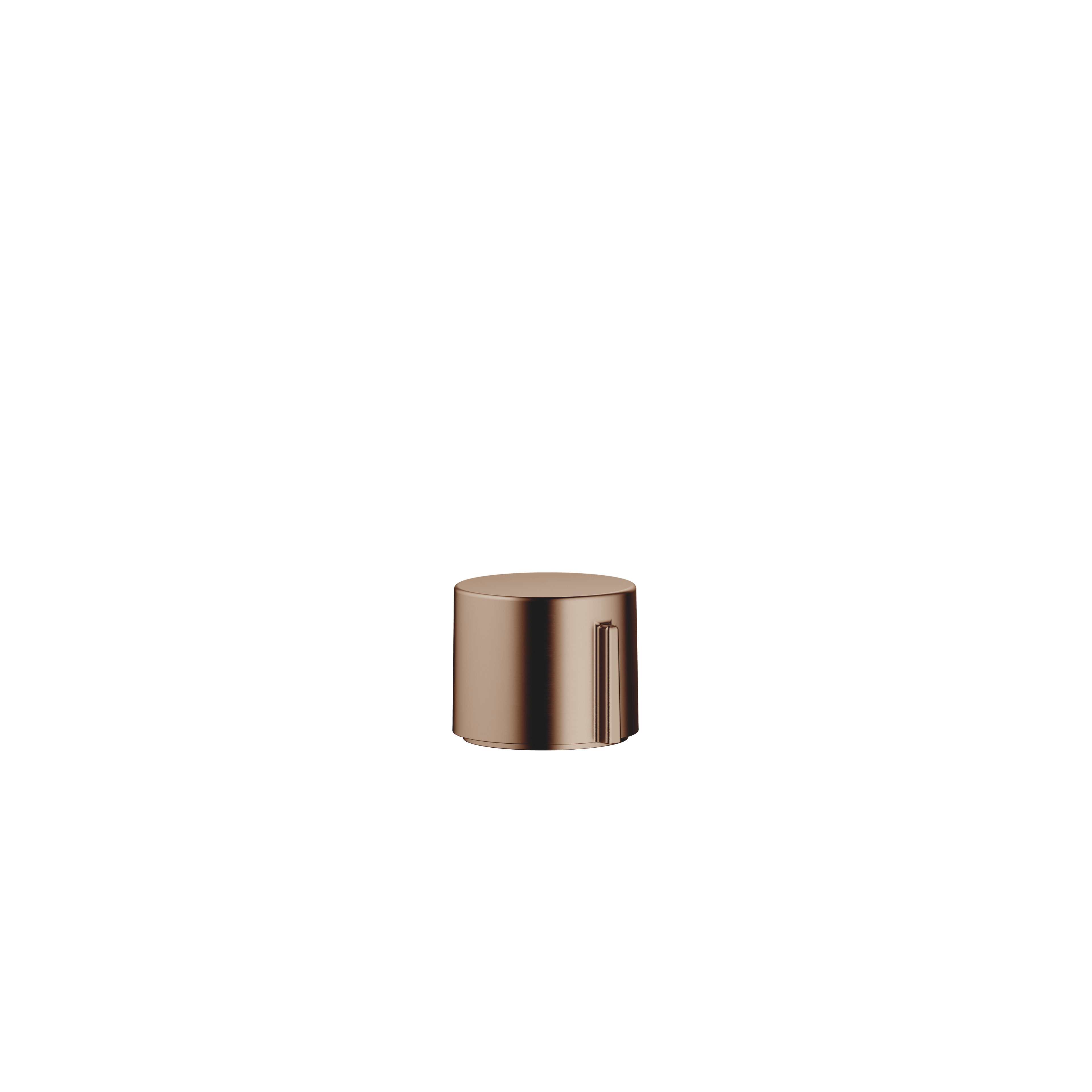 Strainer waste with control handle in Brushed Bronze (PVD)