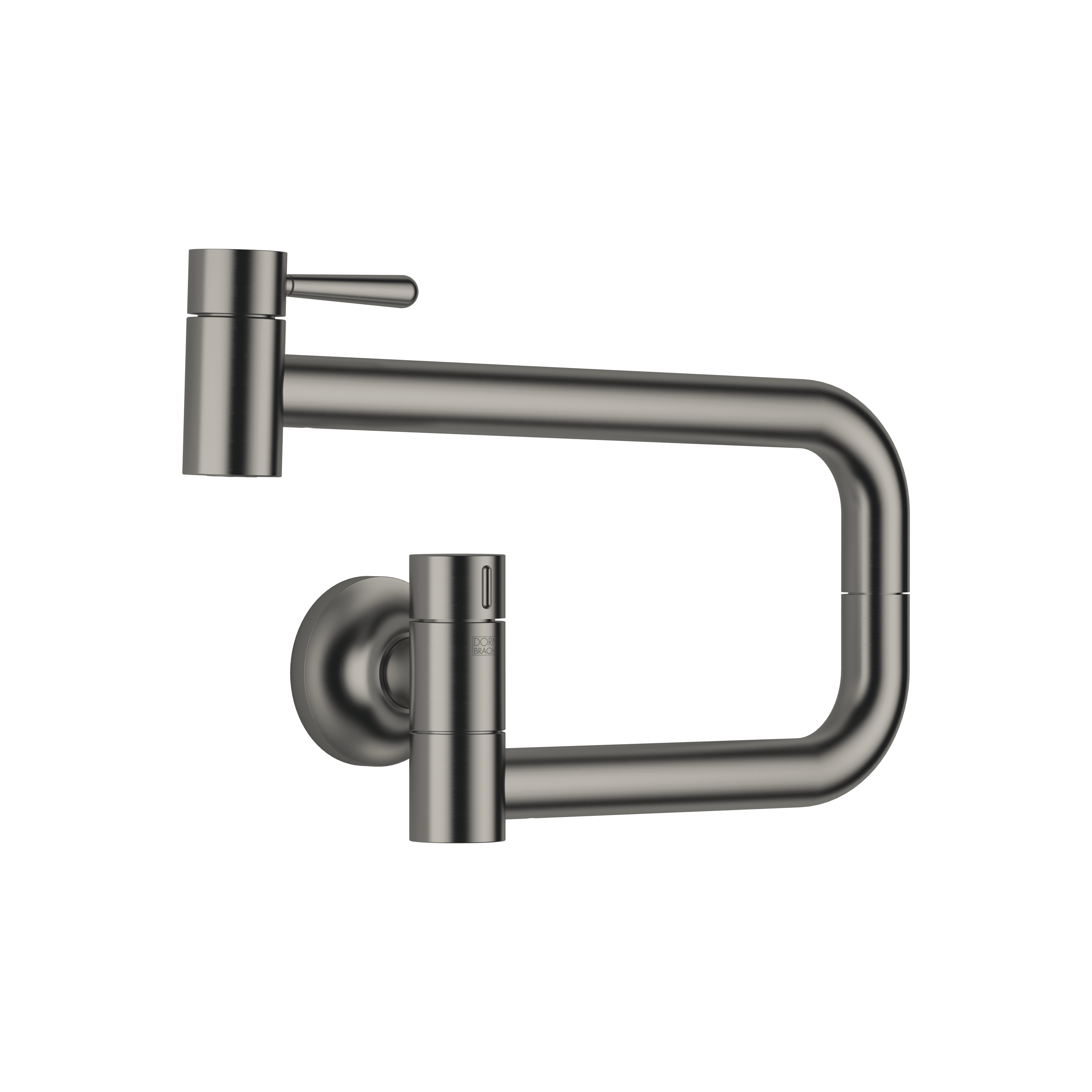 VAIA POT FILLER Cold-water valve in Brushed Dark Platinum