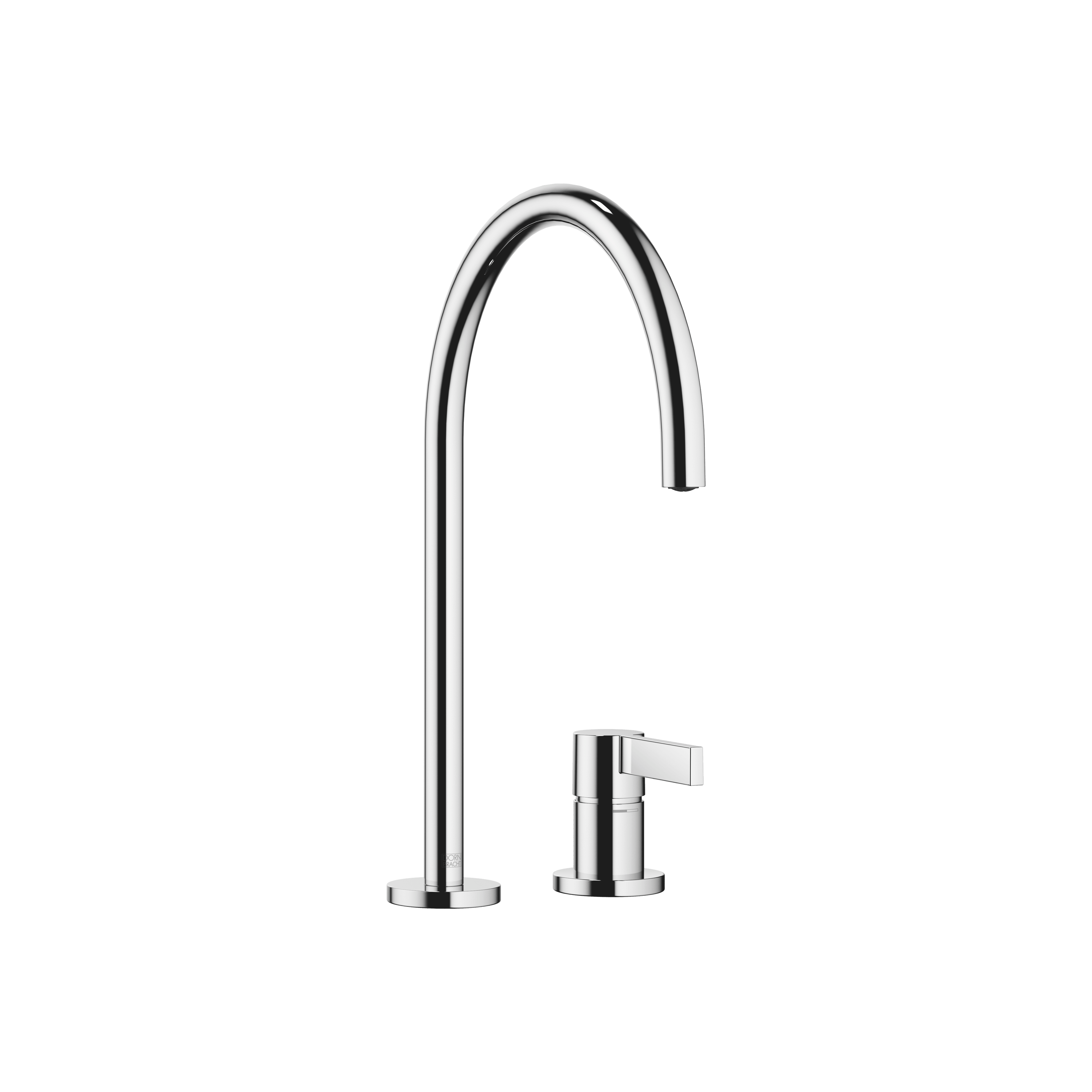 TARA ULTRA Two-hole mixer with individual rosettes in Chrome