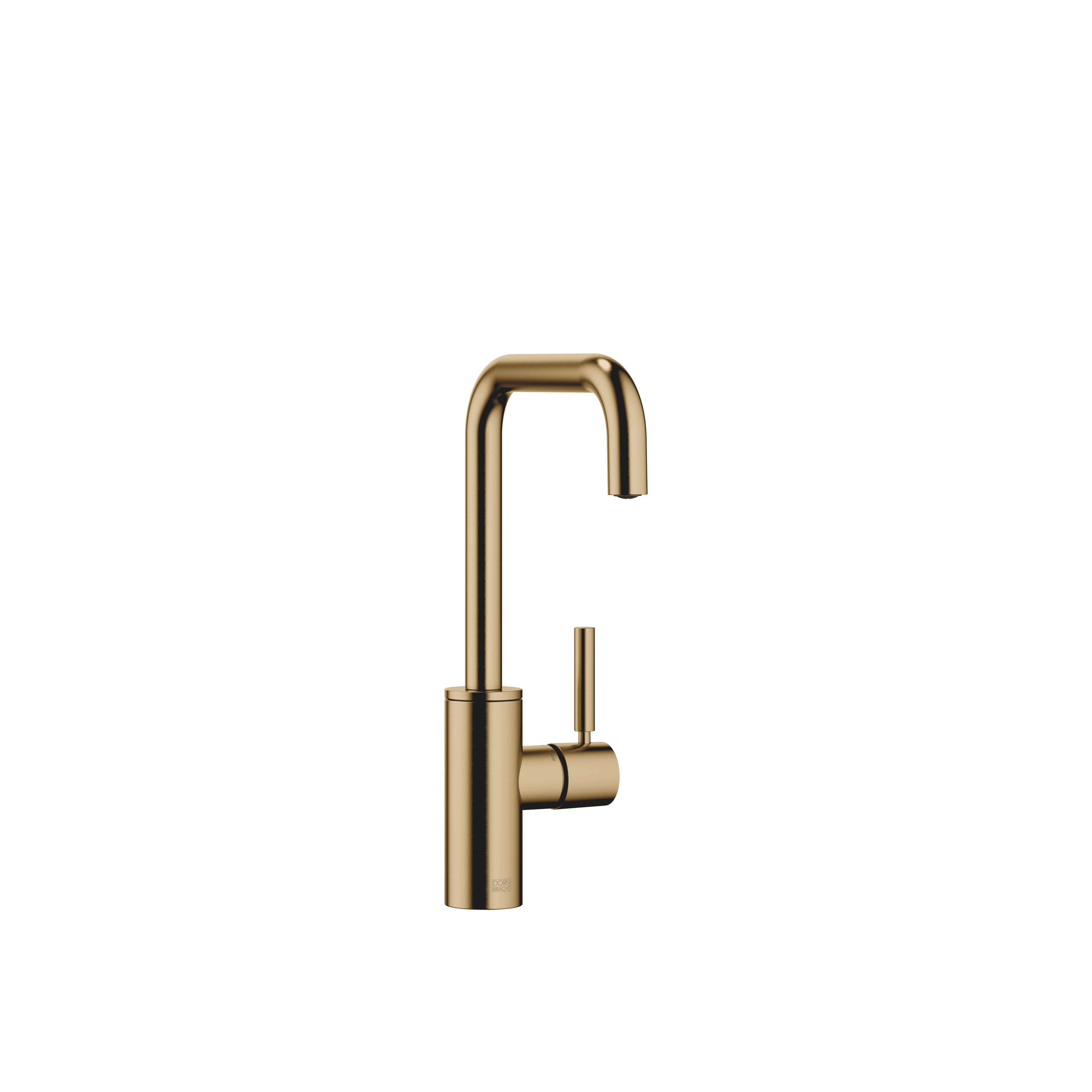 META SQUARE BAR TAP Single-lever mixer in Brushed Dark Brass (PVD)