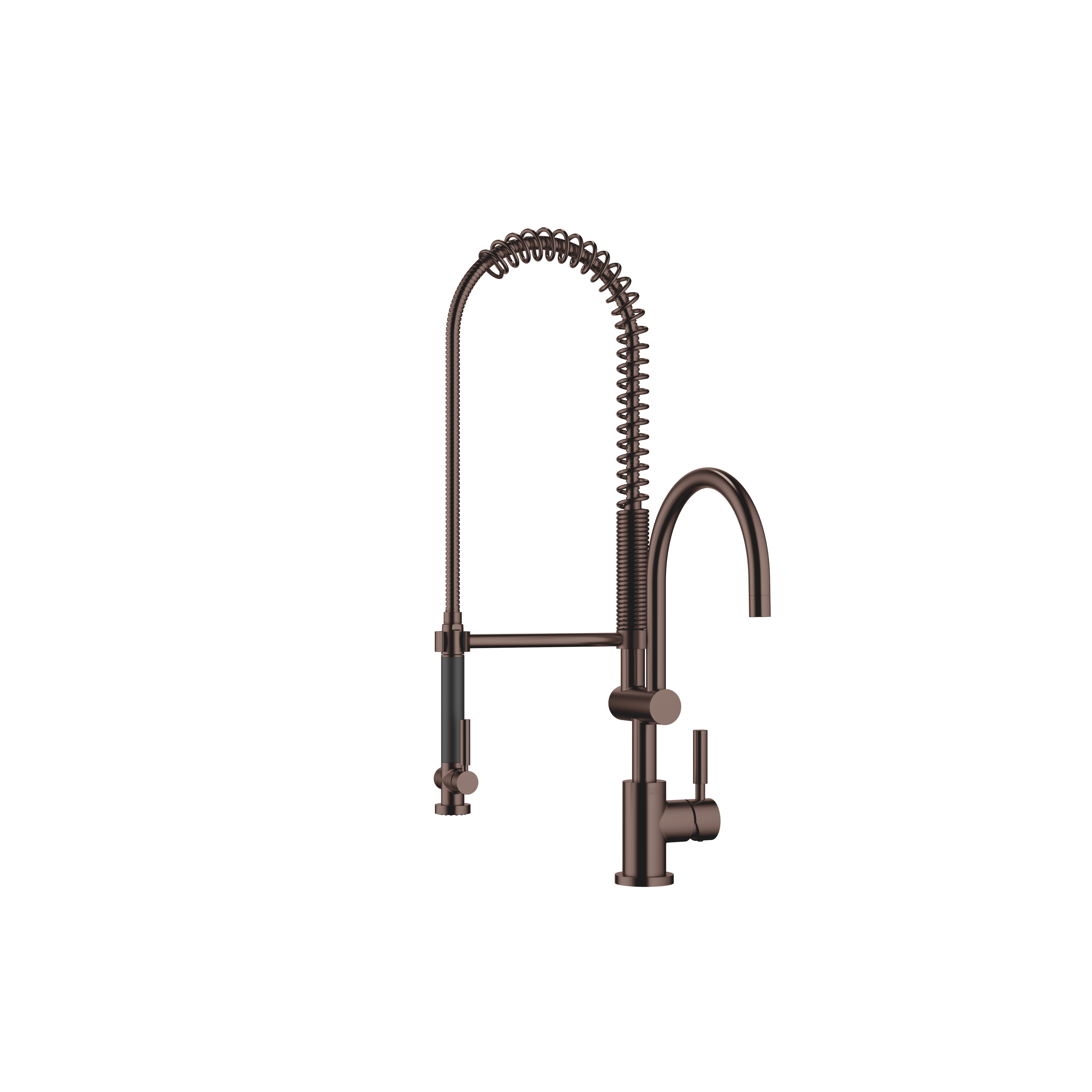 TARA Profi single-lever mixer in Brushed Dark Bronze (PVD)