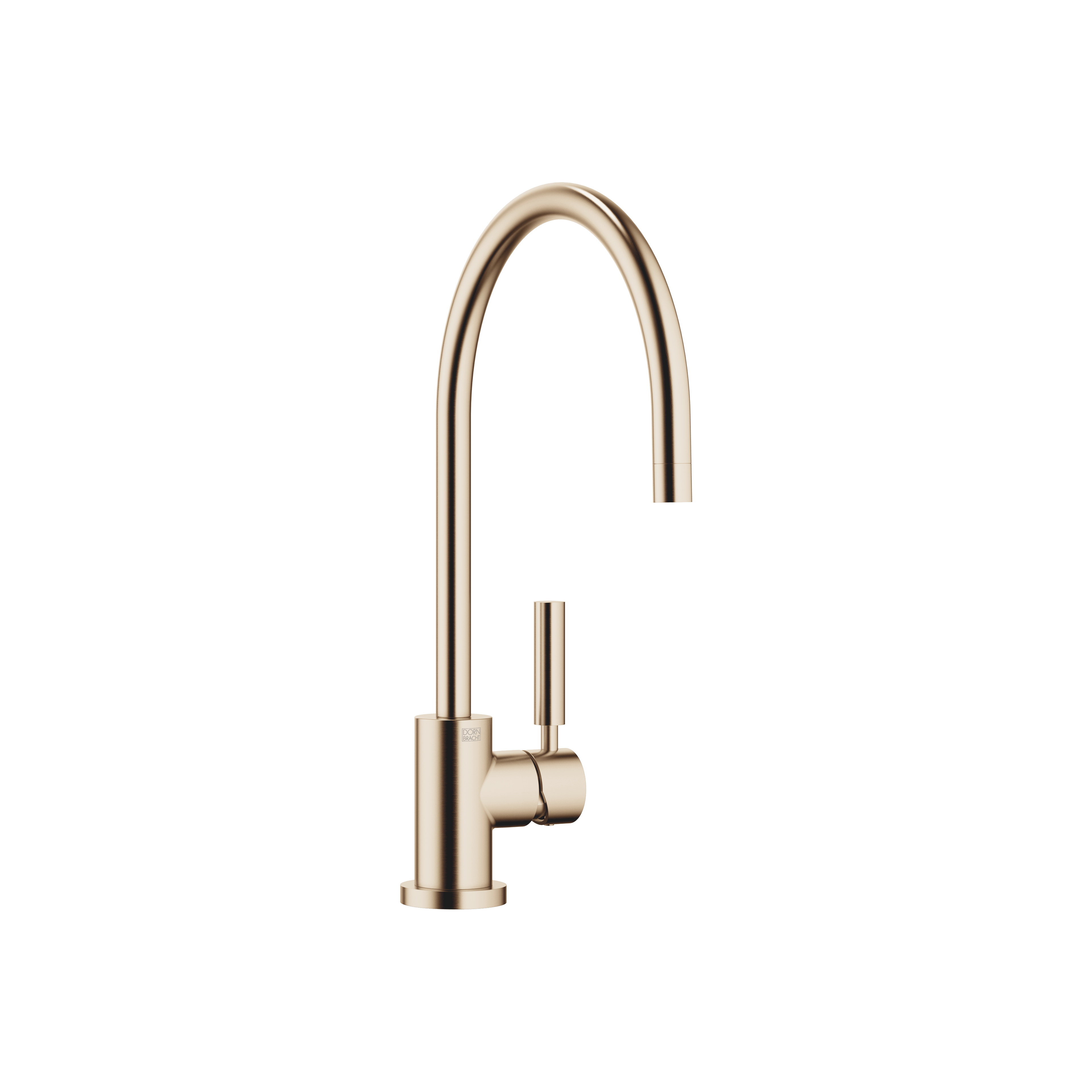 TARA Single-lever mixer for rinsing/Profi spray in Brushed Champagne (22kt Gold)