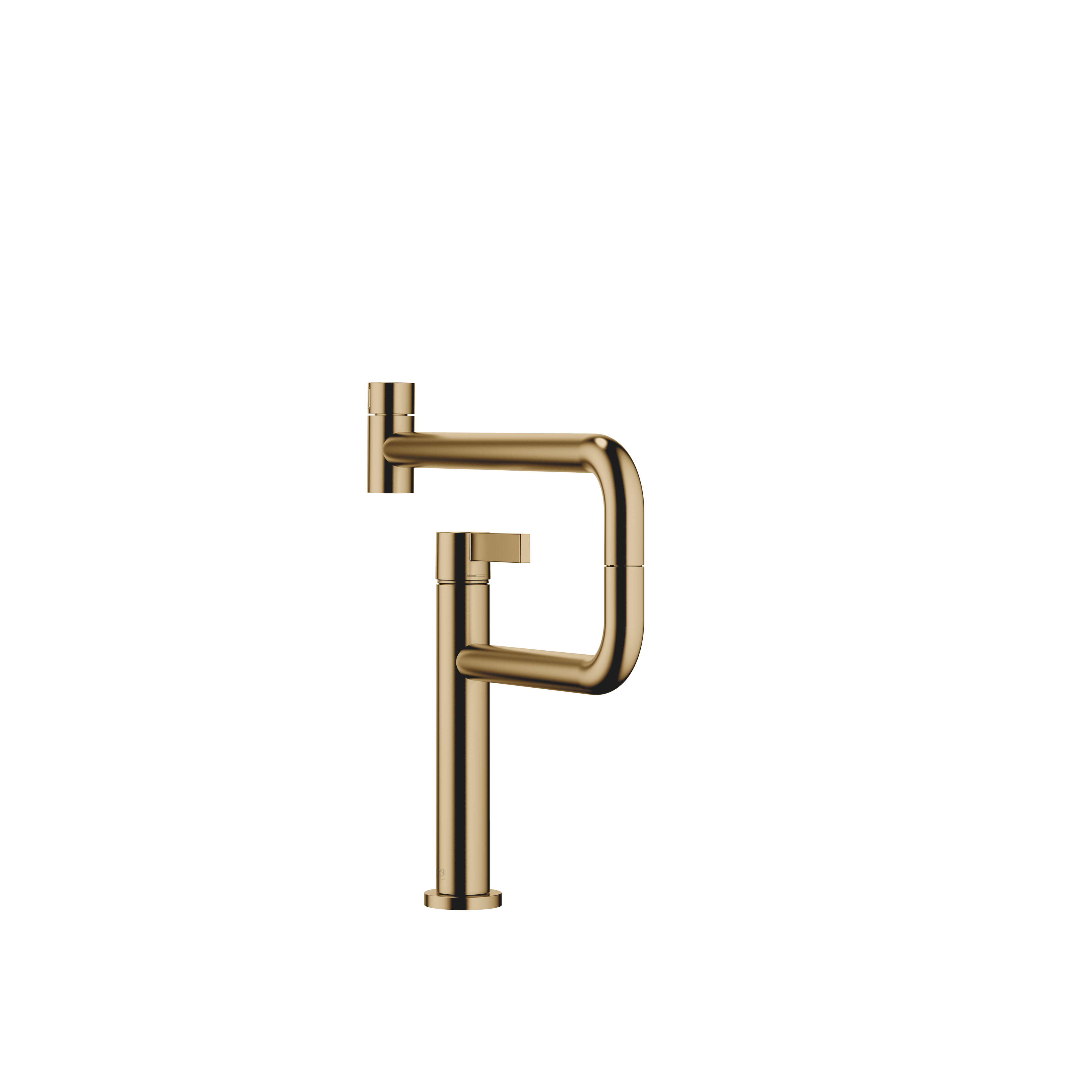 TARA ULTRA PIVOT Single-lever mixer in Brushed Dark Brass (PVD)