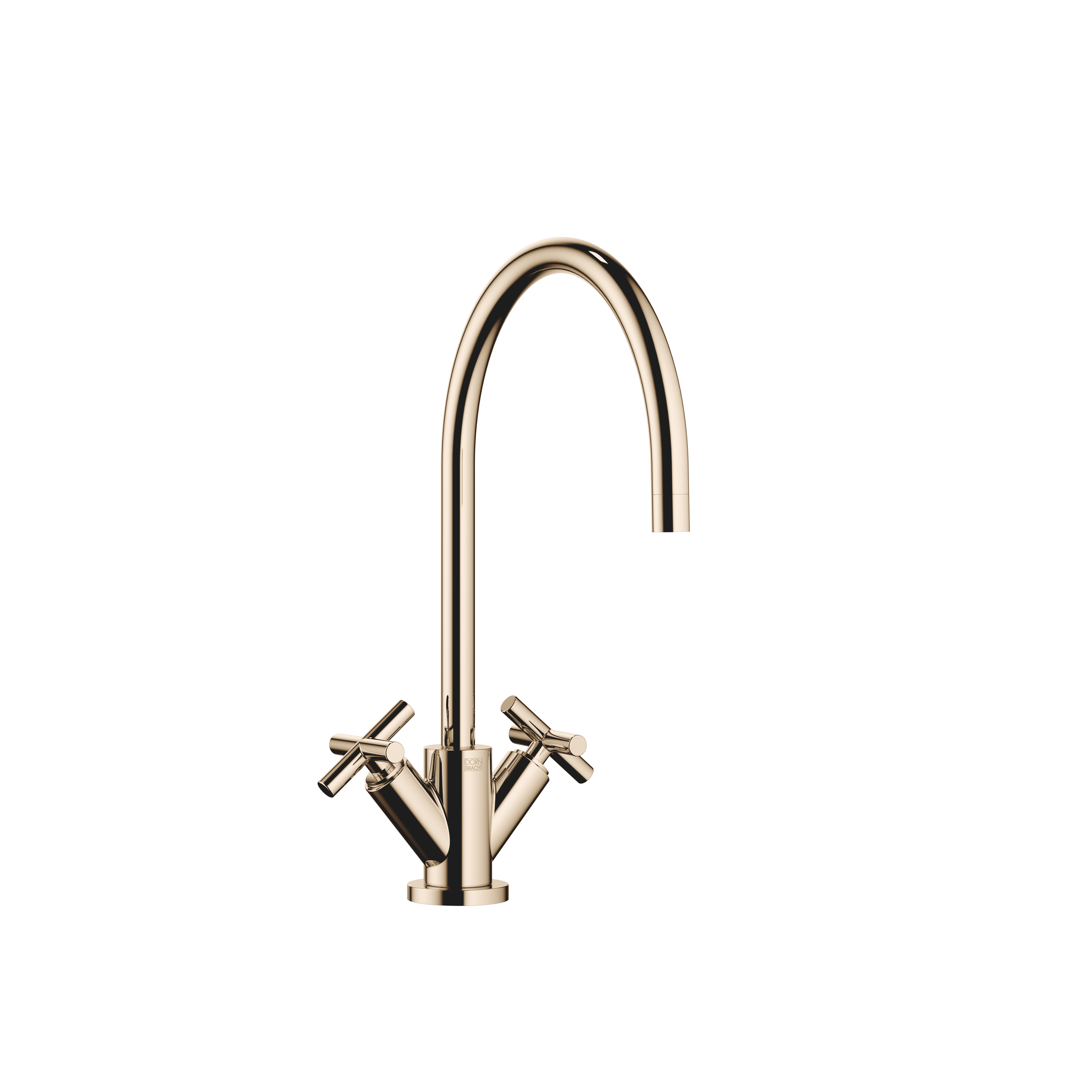 TARA Single-hole mixer in Champagne (22kt Gold)