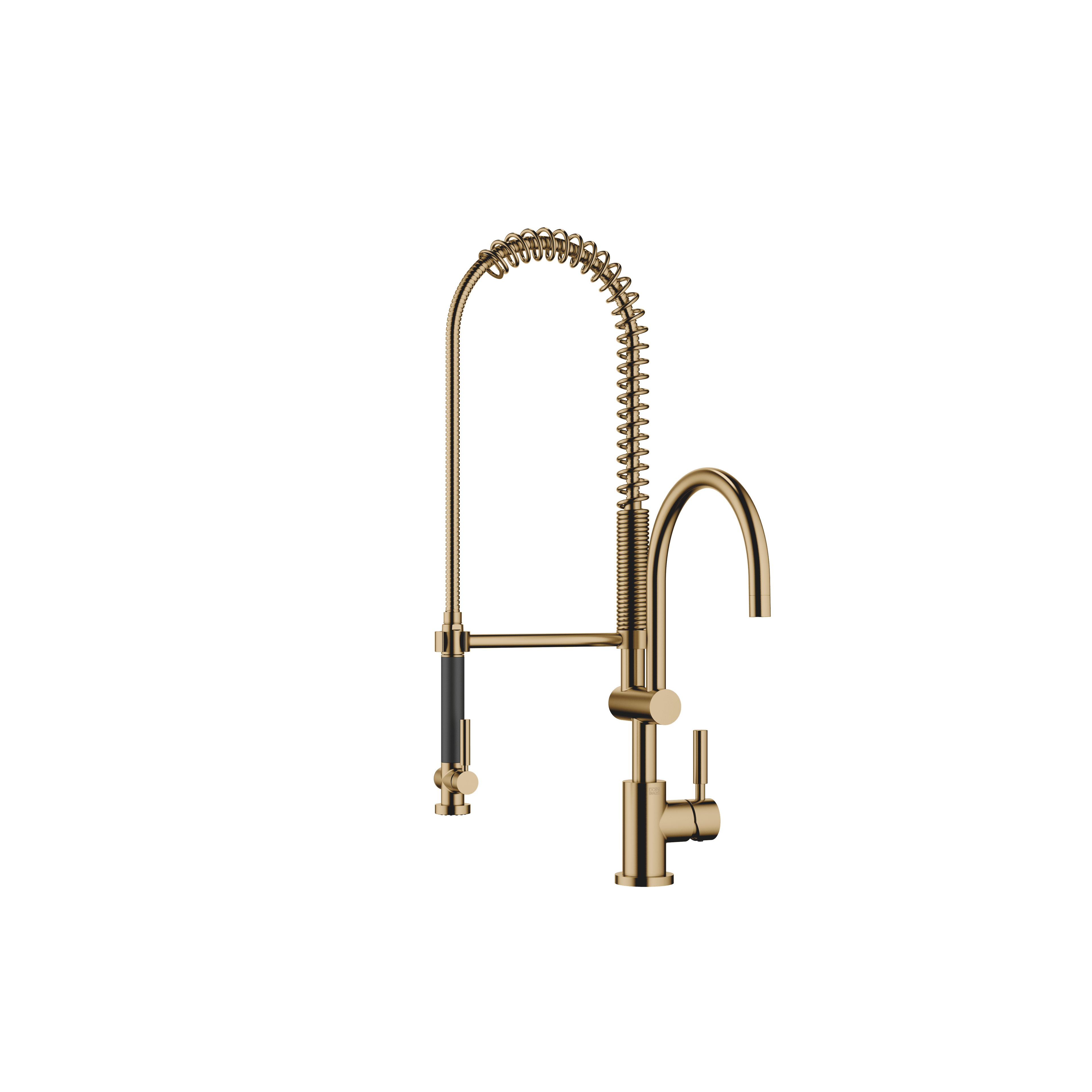 TARA Profi single-lever mixer in Brushed Dark Brass (PVD)