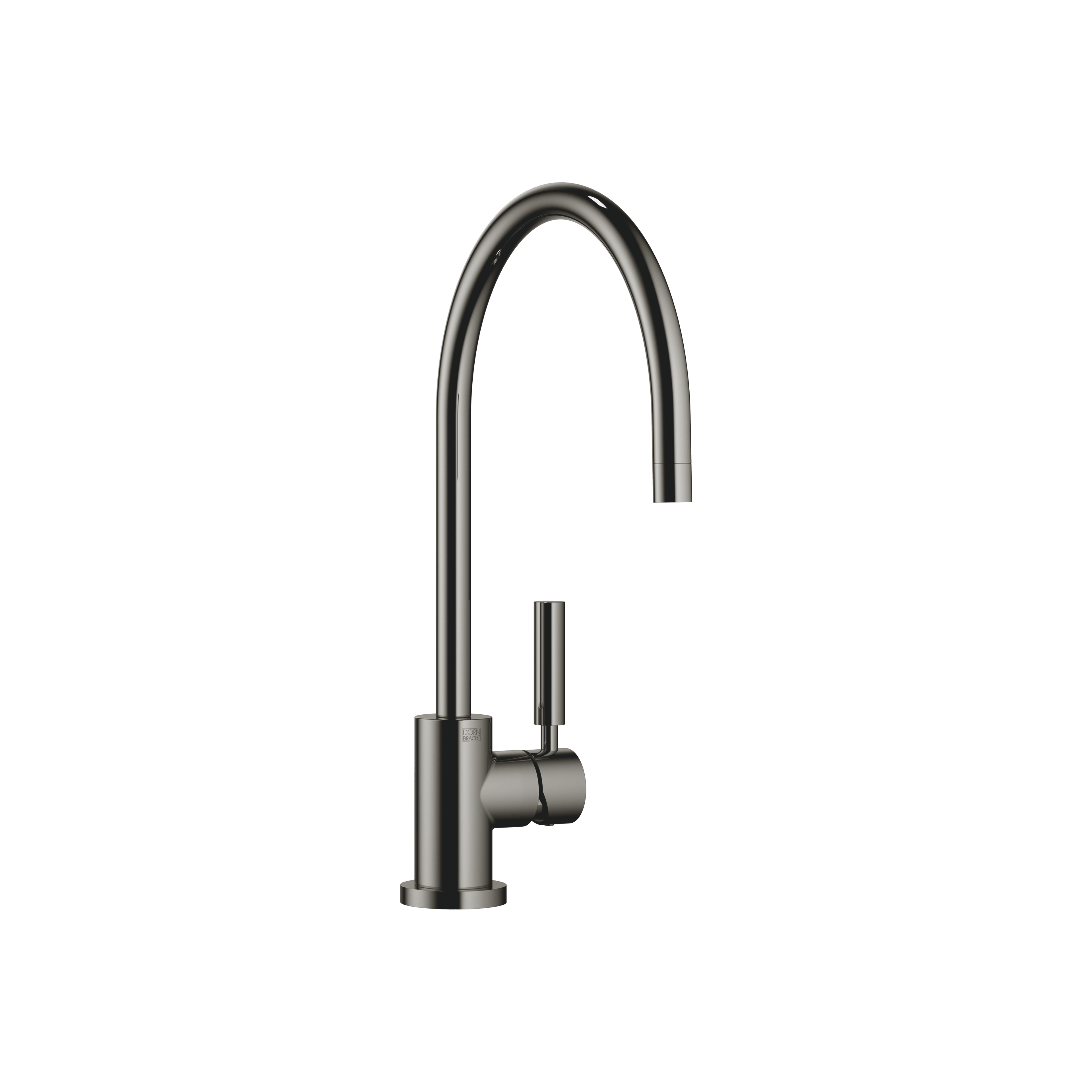 TARA Single-lever mixer for rinsing/Profi spray in Dark Chrome