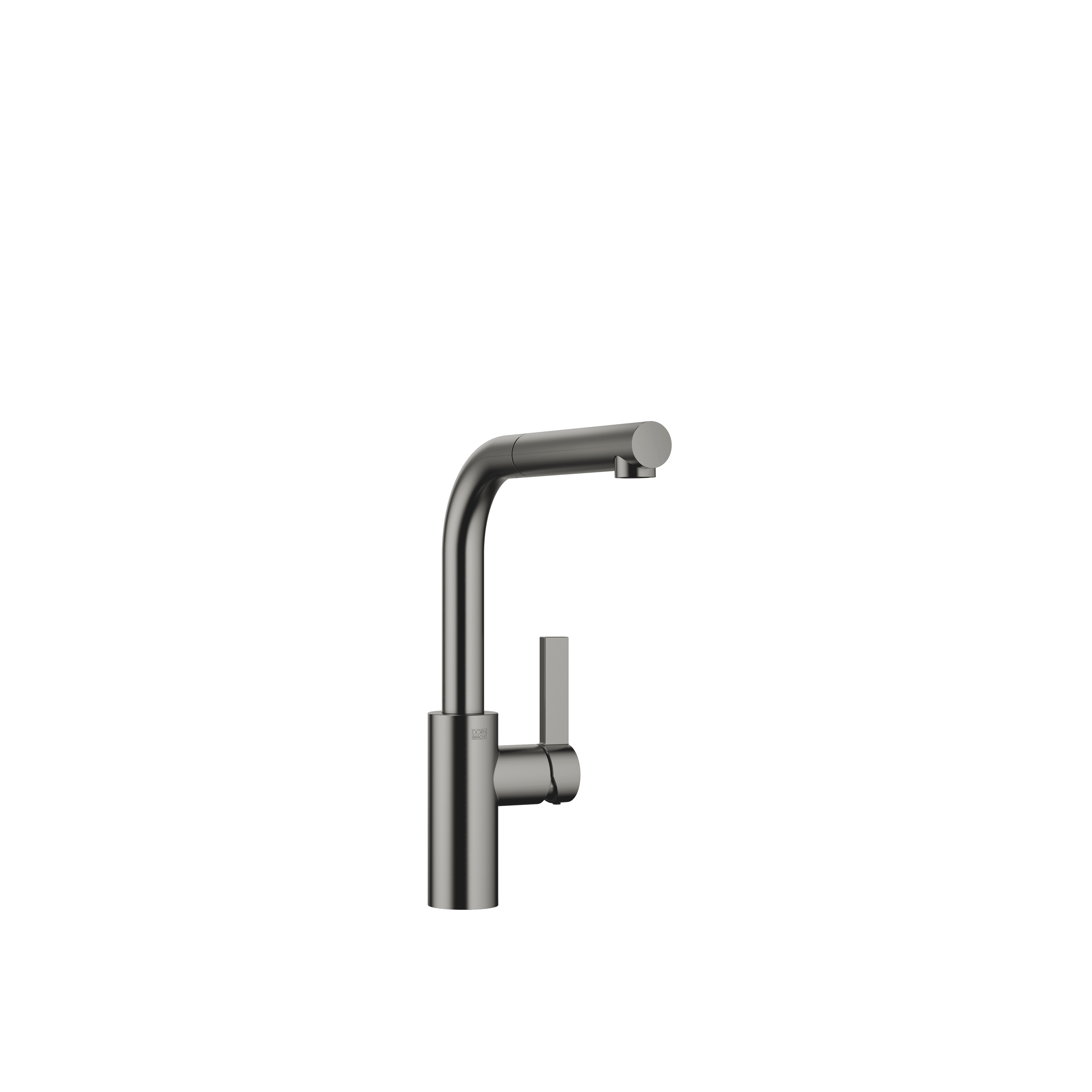 ELIO Single-lever mixer Pull-out in Brushed Dark Platinum