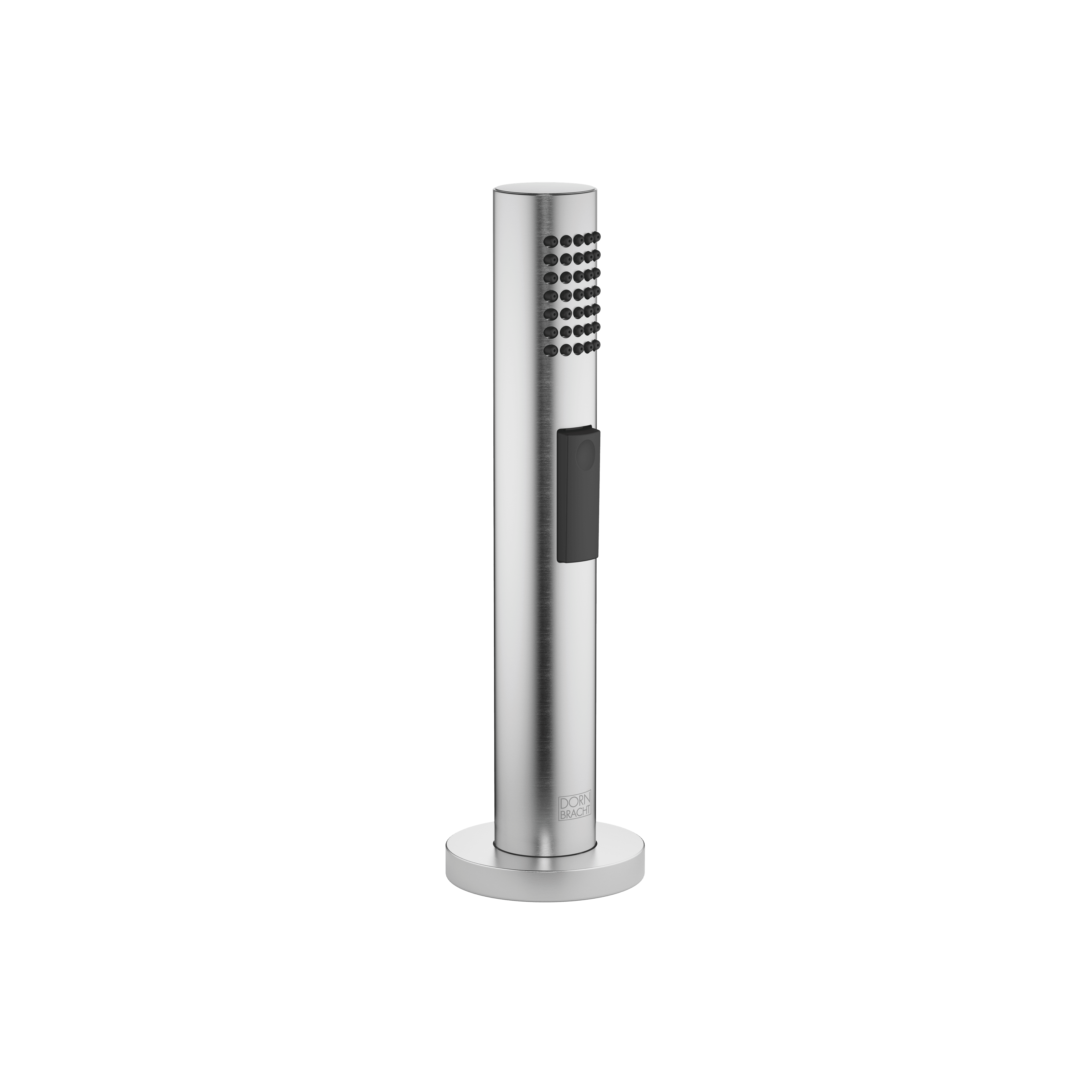 Rinsing spray set in Brushed Chrome