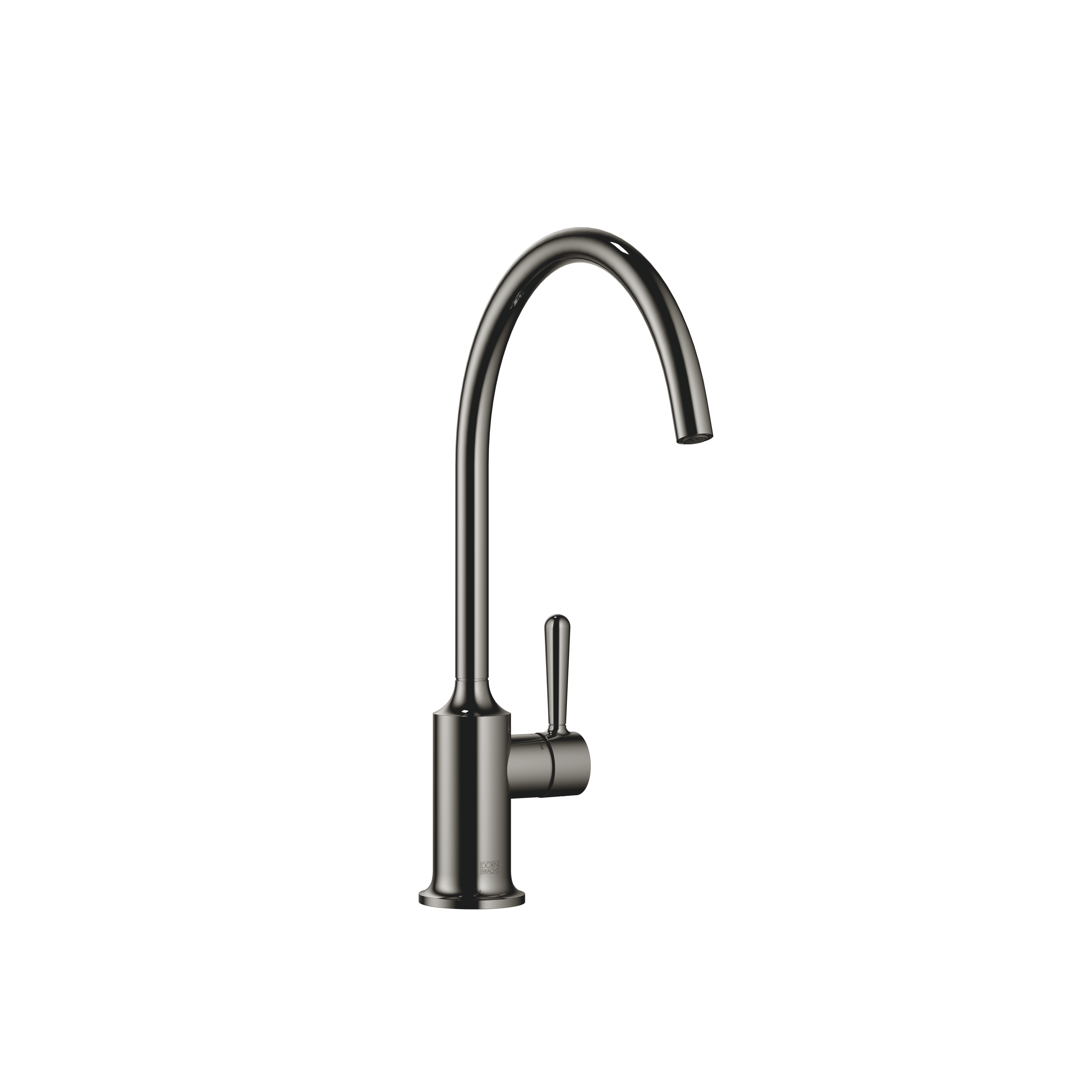 VAIA Single-lever mixer for rinsing/Profi spray in Dark Chrome