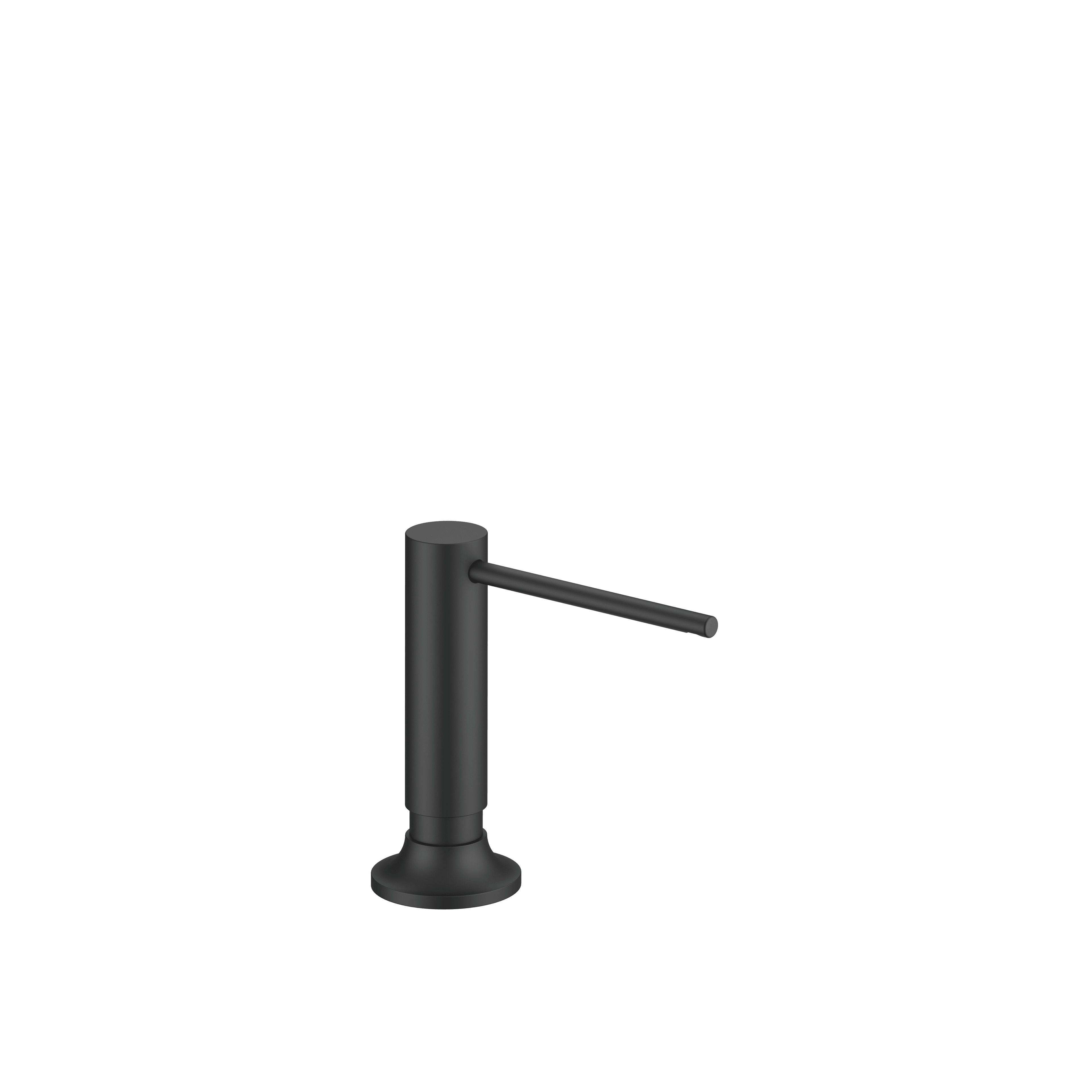VAIA Dispenser with rosette in Matte Black