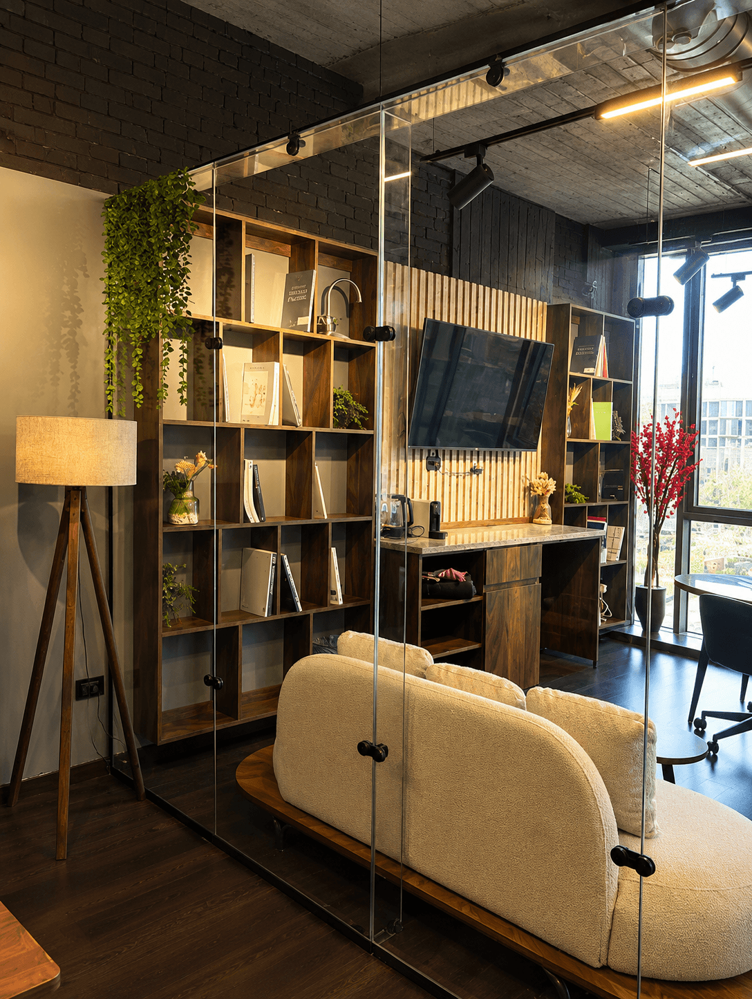 Glass Office Lounge