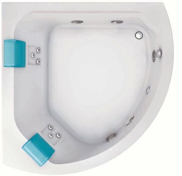 Jacuzzi Aquasoul Corner Bath product view