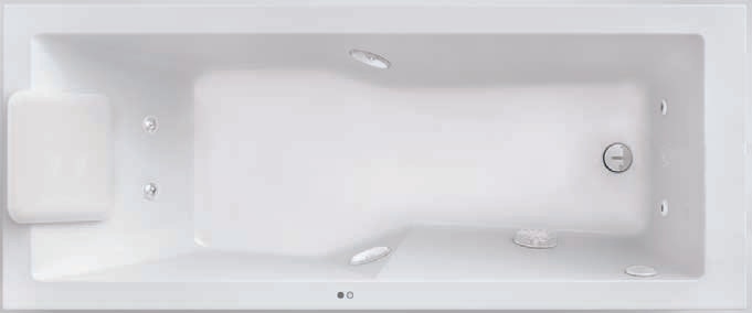 Jacuzzi Energy 180 Whirlpool Bath product view