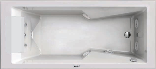 Jacuzzi MyWay 170 Whirlpool Bath product view