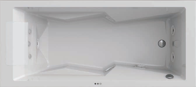 Jacuzzi MyWay 180 Whirlpool Bath product view