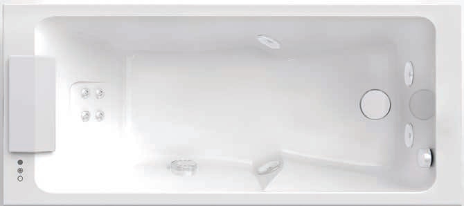 Jacuzzi Sharp 70 Whirlpool Bath product view