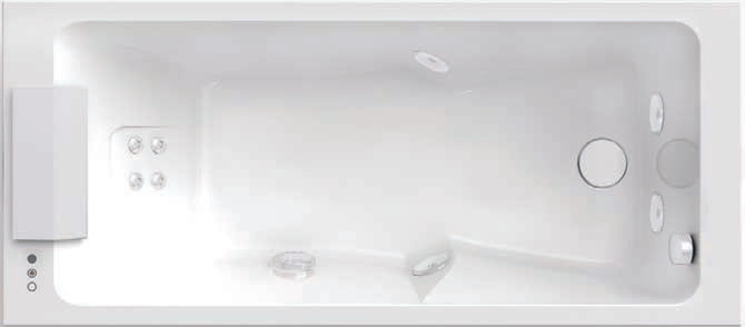 Jacuzzi Sharp 75 Whirlpool Bath product view