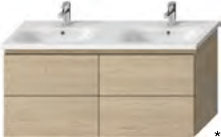 Laufen Vanity unit 130 cm H40N7184013421