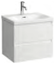 Laufen SET – LUA washbasin 60LANI vanity unit H601080