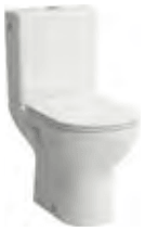 Laufen Floorstanding WC 65 × 36 × 42 cm close-coupled, rimless H824086