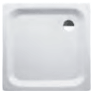 Laufen Steel shower tray 90 × 90 × 6,5 cm H215012