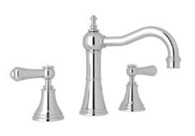 Perrin & Rowe Georgian Three hole deck mounted basin mixer 3723