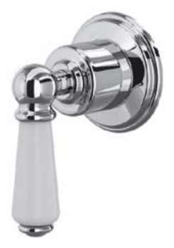 Perrin & Rowe Traditional Single 3/4" wall valve with lever handle 3240