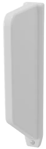 Urinal Partition w/fittings (760 x 100 x 350mm) - WHITE