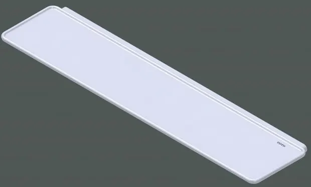 Slimline Wall Shelf 600X140mm - WHITE