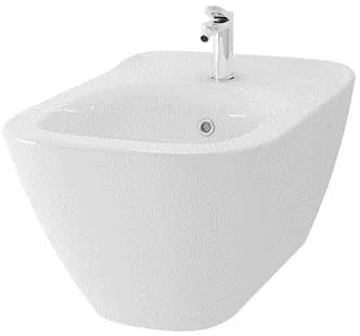"Alisei" Wall Hung Bidet ( 590 x 404mm )w/invisible Fixing Kit - WHITE