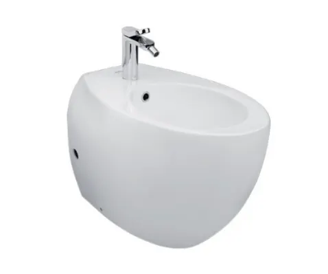 "Le Muse" Wall Faced Bidet ( 595 x 380mm )w/fixing brackets - WHITE