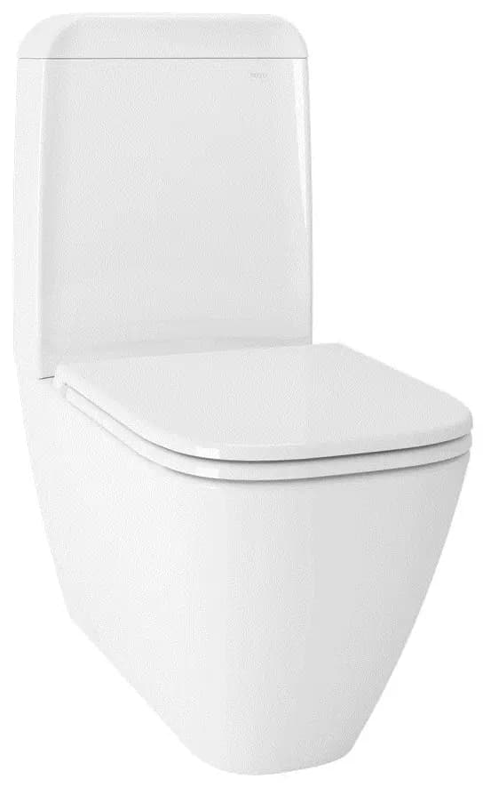 "Alisei" Toilet Bowl ( P-trap ), 180mm ( 4.5/3L ) w/ Fixing Brackets ( match with SW273JP/273-8) - WHITE