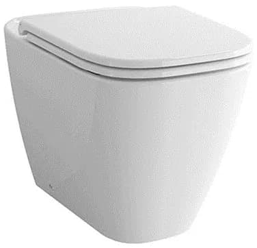 "Alisei" Wall Faced Toilet ( P-trap ), 180mm ( 4.5/3L ) w / Fixing Brackets - WHITE