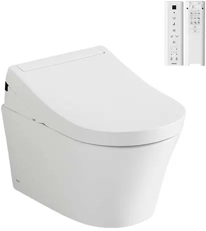 Wall hung toilet, tornado flush w/ CCT ( cefiontect ), 220mm 4.5 / 3.0 LPF - WHITE