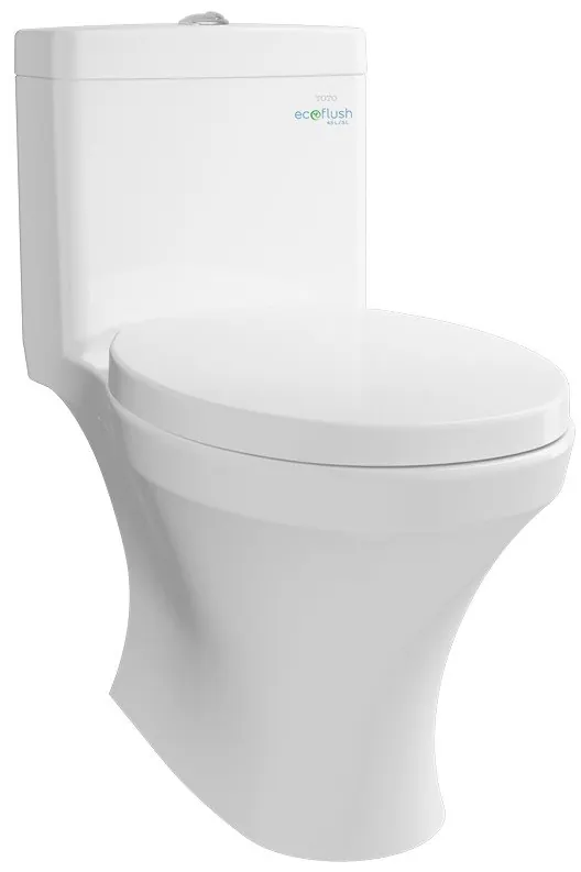 One Piece Toilet (S-Trap) 220mm ( 4.5/3L ) - WHITE