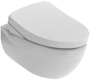 "Le Muse" Wall Hung Toilet ( P-Trap ) ( CCT ) 220mm ( 4.5/3L ) not for flush valves - WHITE