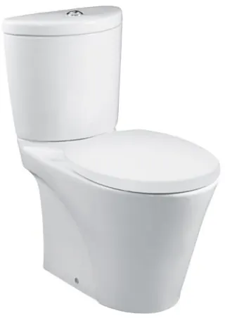"Avante" Toilet Bowl (S-Trap) 220mm ( 6/3L ) w / Fixing Brackets - WHITE