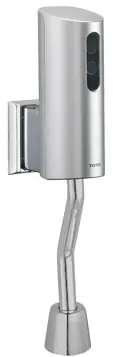 Urinal Exposed Sensor Flush Valve (Battery Operated) - Bend Pipe (1.9L) - CHROME