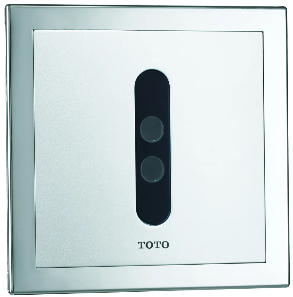 In Wall Urinal Sensor Flush Valve (Battery) (1.9 LPF ) - SILVER