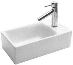 Console Lavatory with Cefiontect (400 x 230 x 120mm) - WHITE