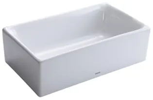 Console Lavatory with Cefiontect (400 x 230 x 120mm) - WHITE