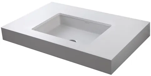 Under Counter Lavatory - WHITE