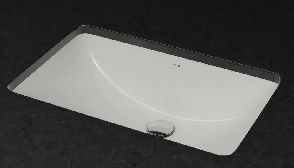 Under Counter Lavatory ( 590x380x207mm ) w/ Cefiontect (requires THU471) - WHITE