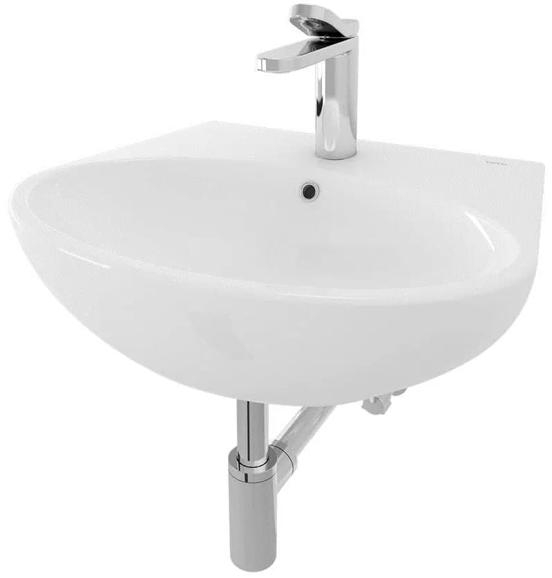 "Le Muse" Wall Hung Lavatory w/bracket (550 x 480 x150mm) - WHITE